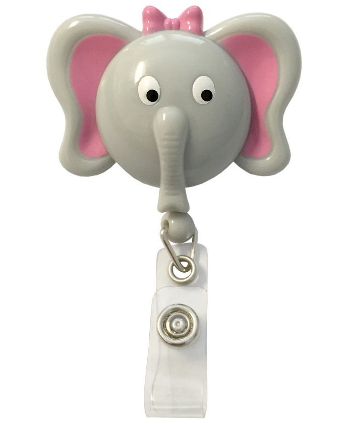 Porta fotocheck elefante