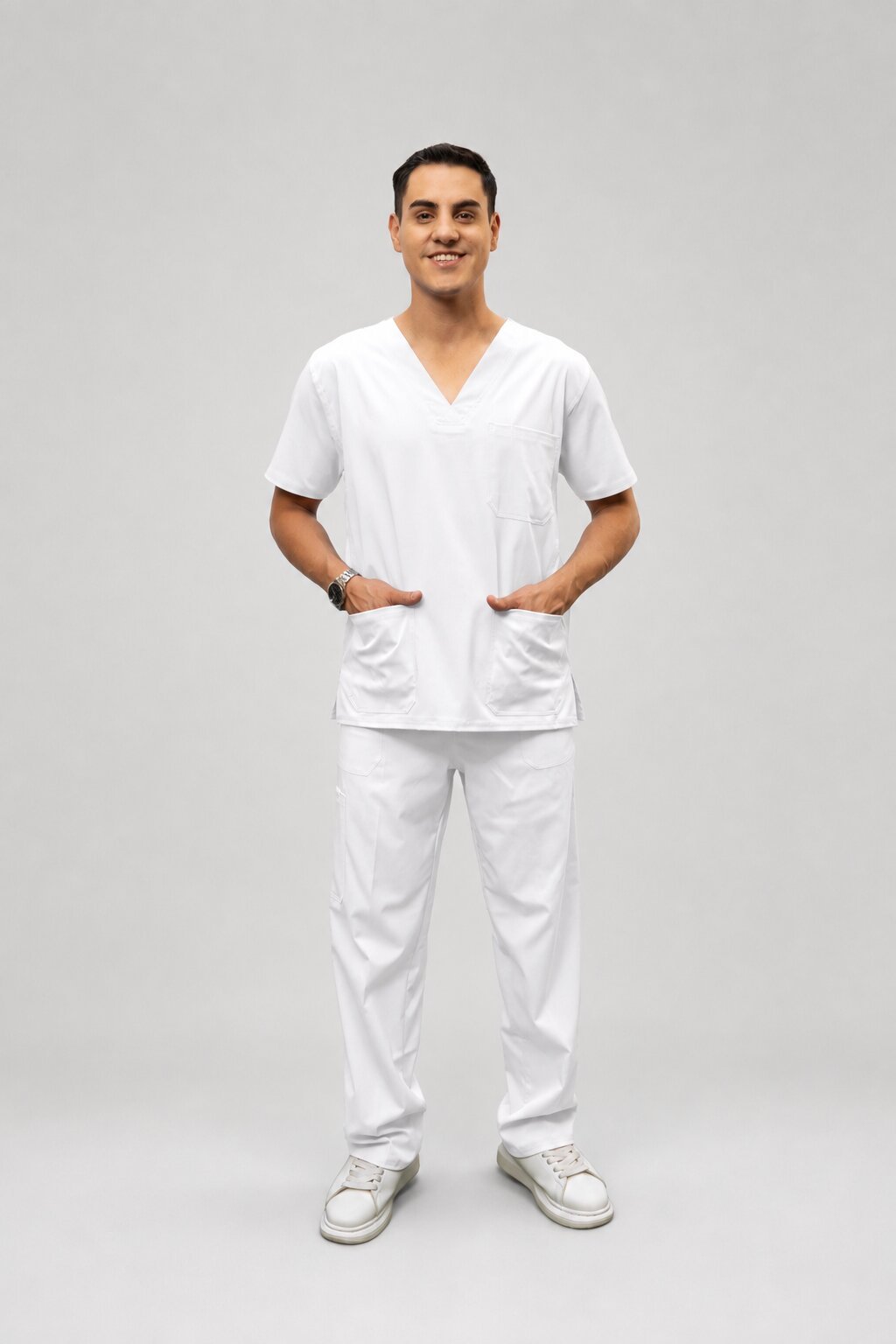 Uniforme Caballero Antifluido Stretch - Imagen 4