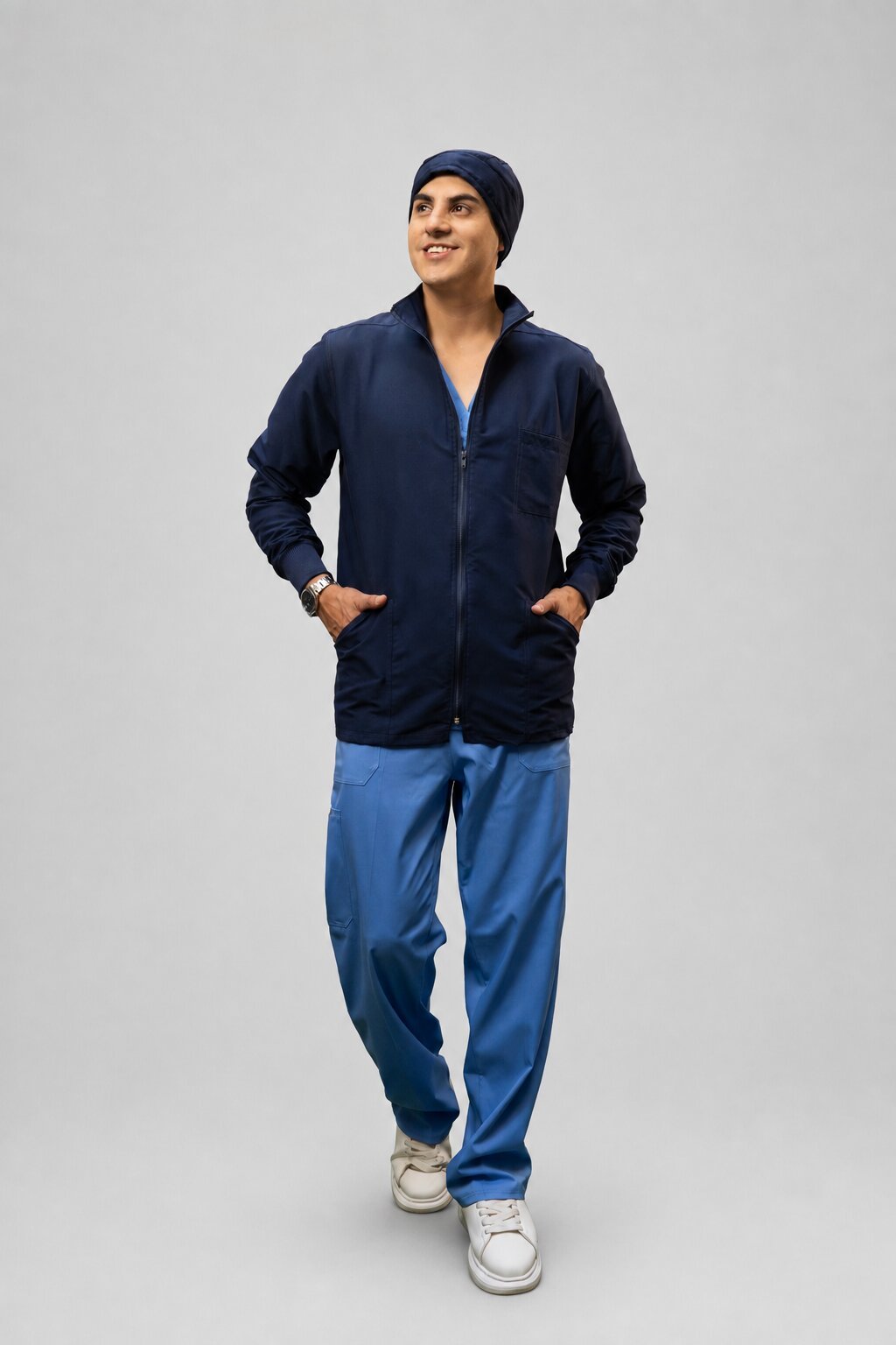 Blazer Caballero Azul