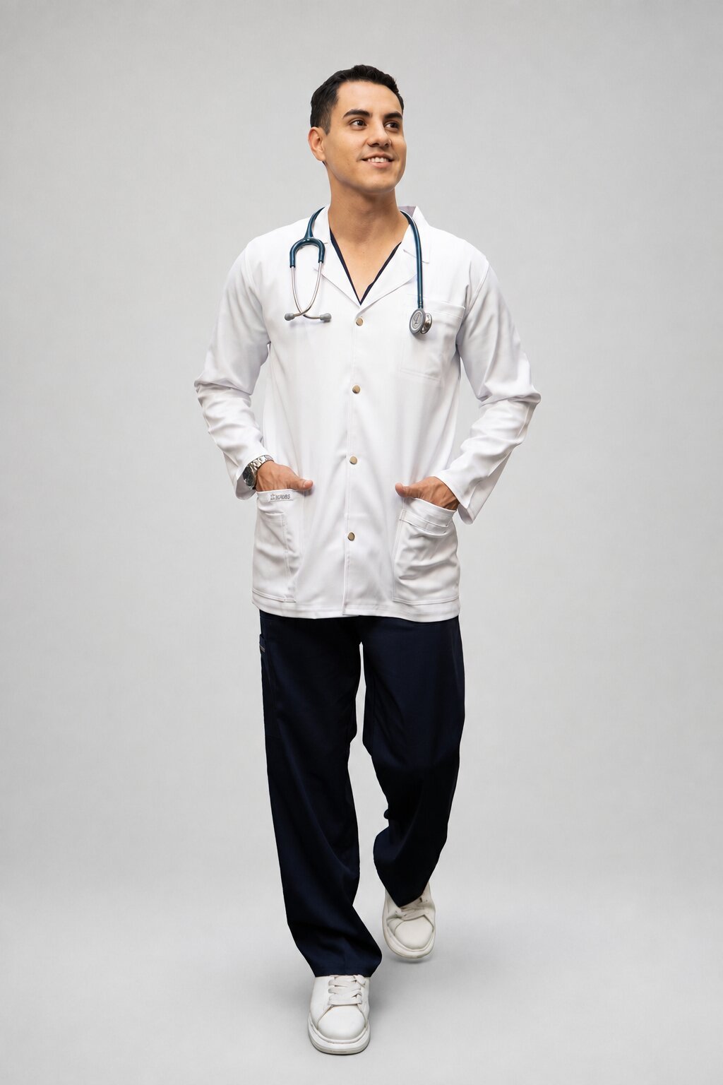 Mandil Caballero Antifluido Stretch Tipo Saco